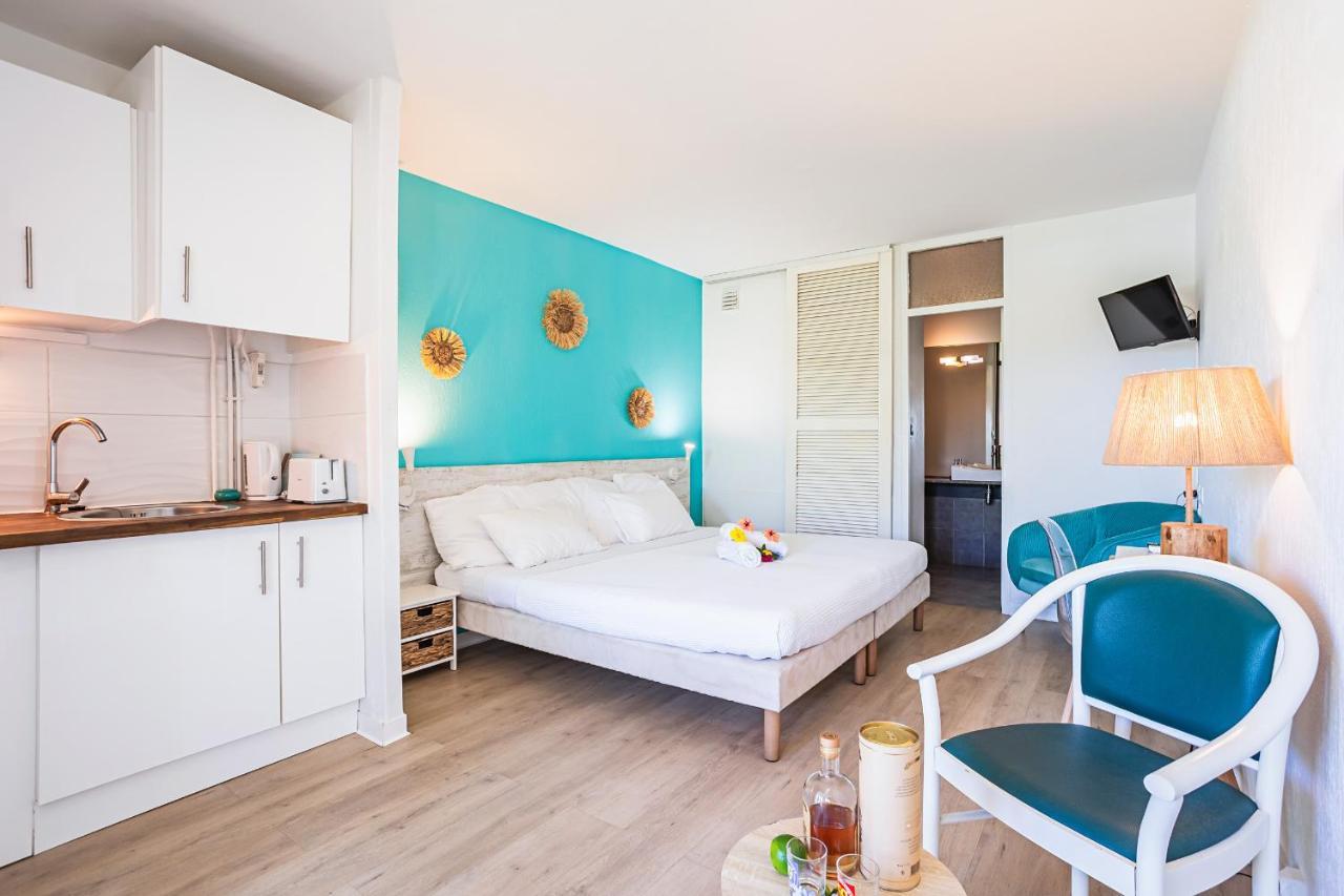 Studio Elegant Marina Du Gosier Avec Citerne ปวงต์-ตา-ปิตร์ ภายนอก รูปภาพ